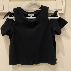 Madewell off the shoulder t shirt